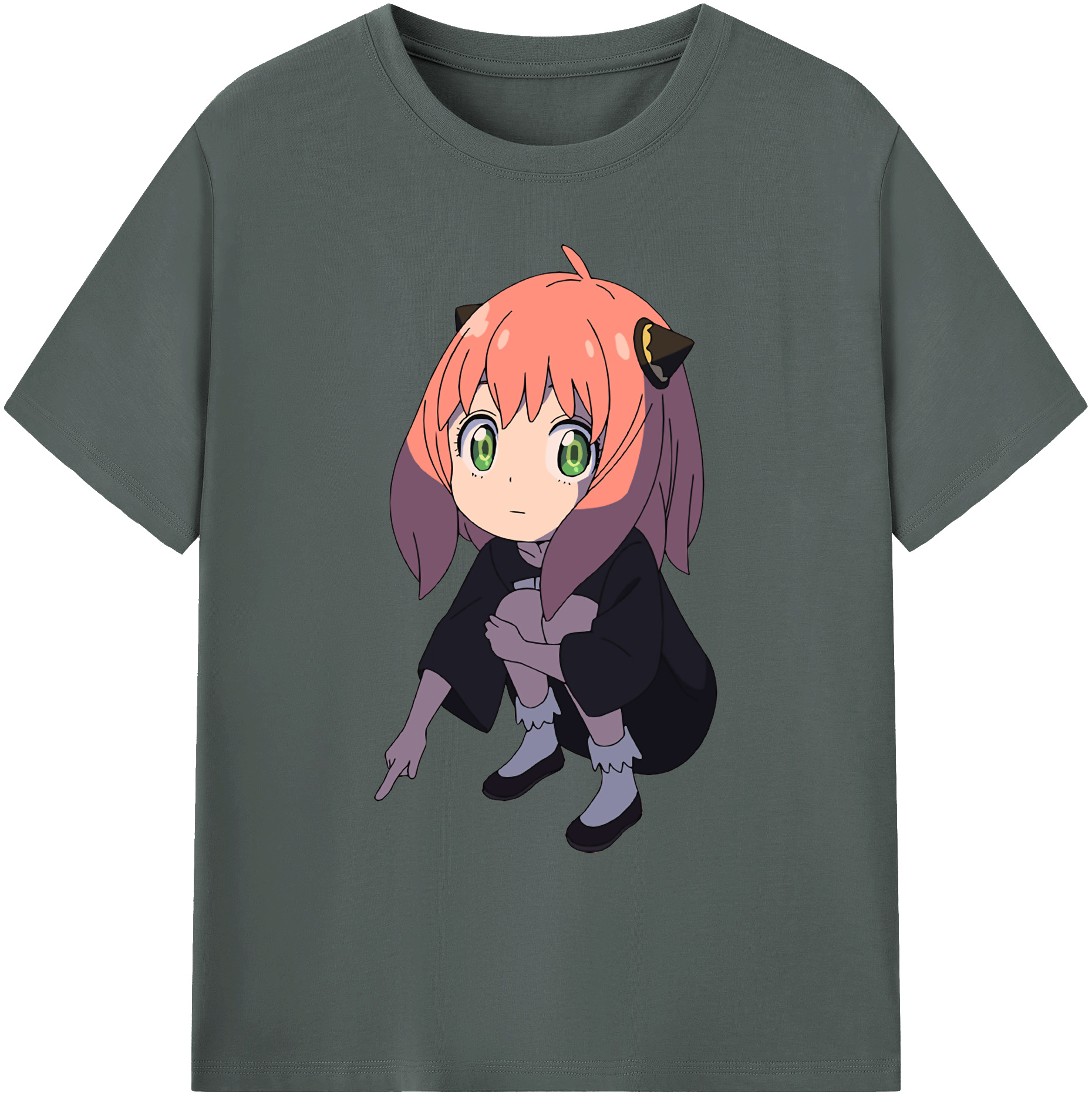 （画像用） SPY×FAMILY间谍家家酒 綿100％ メンズ半袖Tシャツ｜肌触りやわらか＆通気性